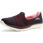 DÁMSKÉ TENISKY NAZOUVACÍ OLYMPIKUS LIFE/648 BORDOVÁ Barva: BORDOVÁ, Velikost: 37