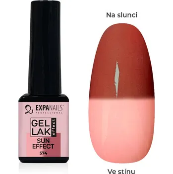 Umělé nehty UV/LED Gel lak - SUN effect č.574 - 5 ml