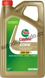 Castrol EDGE 5W-30 LL 5L + štítek