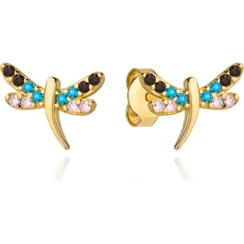 Hodinky Náušnice Bonore - Zlato 585 - Kubický Zirkon 137696