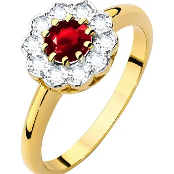 Hodinky Prsten Bonore - Zlato 585 - Rubín 0-6 Ct 96454
