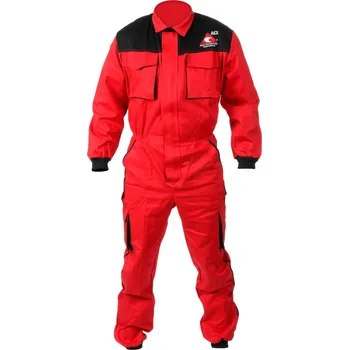 Pracovní kombinéza Pracovní kombinéza ACI montérky červené Velikost: 60