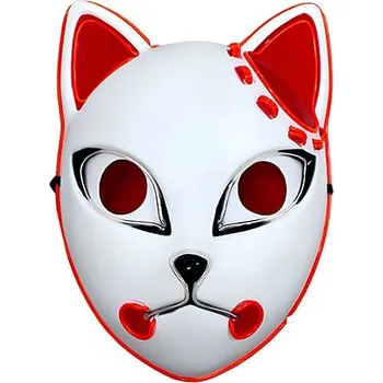 Karnevalový doplněk imago Maska Demon Slayer - Tanjiro (svítící)