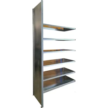 Dílenský regál Přídavný použitý policový regál Dexion, 2820x1295x630 mm, 6 polic