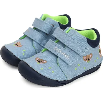Dětská sportovní obuv Barefoot plátěné tenisky D.D.step C070-41709A Sky Blue 21
