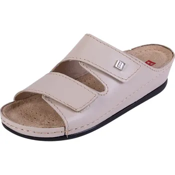 Dámská zdravotní obuv Buxa Dámská zdravotní kožená obuv BZ210 - Béžová Velikost: 38