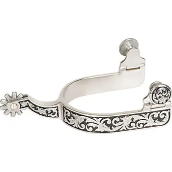 Ostruha Dámské westernové ostruhy WEAVER Engraving and Black Paint