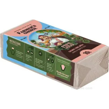 Substrát Lisovaný kokos Farmer's Choice 10l - balení 15ks