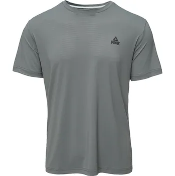 Pánské tričko Pánské Tričko s krátkým rukávem PEAK FW6232201 M000254543 – Šedá M