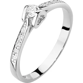 Hodinky Prsten Bonore - Bílé Zlato 585 - Diamant 0-1 Ct 112025