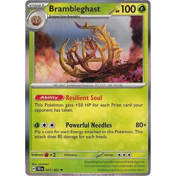 Sběratelská karetní hra Brambleghast 021/162 - Temporal Forces Typ karty: Holo