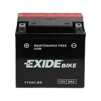 Motobaterie Motobaterie EXIDE BIKE Maintenance Free 12V, 8Ah 120A, YTX9C-BS