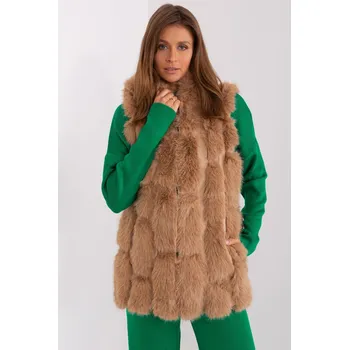 Dámská vesta Kožešinová elegantní dámská vesta AT, S/M i240_187593_2:S/M