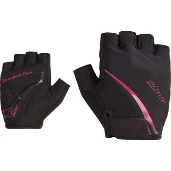 Cyklistické rukavice dámské cyklistické rukavice ZIENER CARDA LADY light plum - 6,5