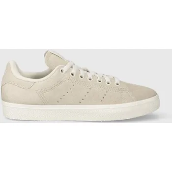Pánské tenisky Semišové tenisky adidas Originals Stan Smith CS béžová barva, IG0344, 38, 08X