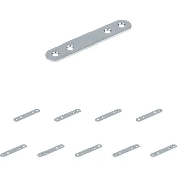 Nábytkové kování Walteco Spojovací plech 80x15x2mm, pozinkovaný Množství: 10 ks