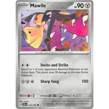 Karetní hra Mawile 112/162 - Temporal Forces Typ karty: Non-Holo