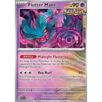 Sběratelská karetní hra Pokémon TEF 078/162 Flutter Mane - Temporal Forces Stav: Near Mint, Verze: HOLO