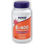 NOW Foods Vitamin E 400 IU s tokoferoly 100 softgelových kapslí