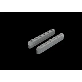 Plastikový model BRASSIN 1/48 P-51B/C exh. stacks w/fairing (EDU)