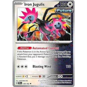 Sběratelská karetní hra Iron Jugulis 139/162 - Temporal Forces Typ karty: Non-Holo