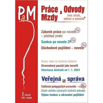 Práce a mzdy 1/2024 – Práce na dálku a dohody Kniha