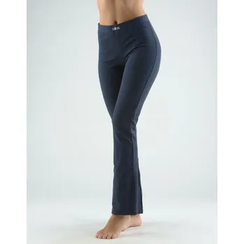 Gina Kalhoty zvonové zkrácená délka jednobarevné 96000P lékořice L