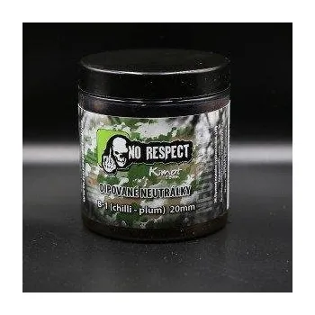 Boilies No Respect Dipované neutrálky 20mm 120gr RH