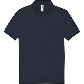 Pánské tričko B&amp;C Unisex polo triko PU426 Navy 5XL