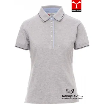 Payper Dámská polokošile Cambidge Melange, S - XL Barva: 12-Šedá, Velikost: M