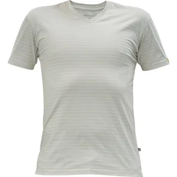 pracovní tričko Cerva NOYO ESD Antistatické V-tričko šedá M 0304013500002