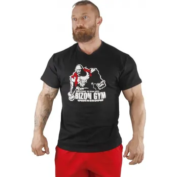 Pánské tričko Bizon Gym Triko 204 - černá Černá XL