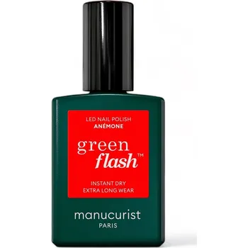Lak na nehty Manucurist Green Flash LED gel lak na nehty - Anemone (15 ml)
