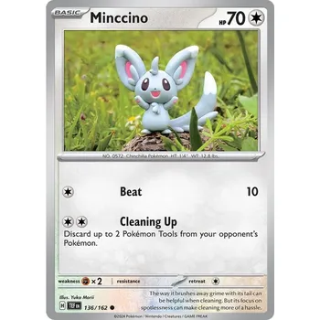 Karetní hra Minccino 136/162 - Temporal Forces Typ karty: Reverse Holo