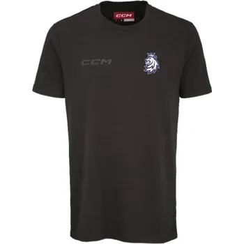 Pánské tričko CCM Pánské Tričko Český Hokej CCM Lev Black