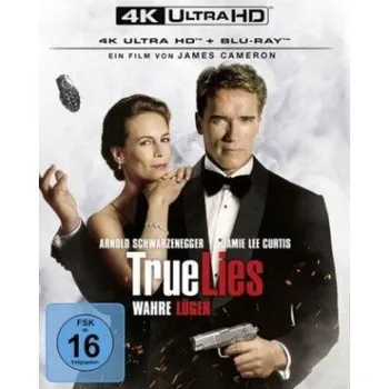 Blu-ray film True Lies - Wahre Lügen, 1 4K UHD-Blu-ray + 1 Blu-ray: USA – James Cameron,Arnold Schwarzenegger,Jamie Lee Curtis (DE)