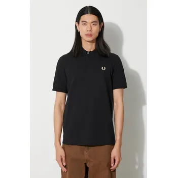Bavlněné polo tričko Fred Perry, XL, černá, 99X