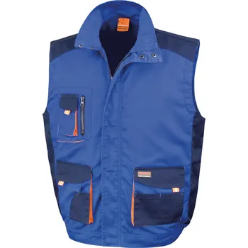 Pánská bunda Result Unisex pracovní lehká vesta R317X Royal-Navy S