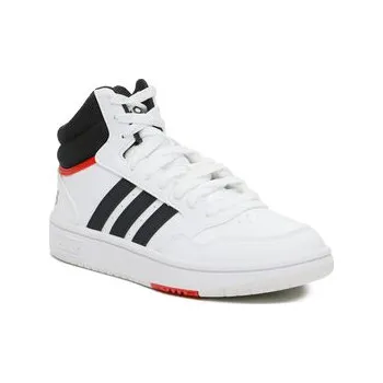 Dámská móda adidas Sneakersy Hoops 3.0 Mid GY5543 Bílá 36