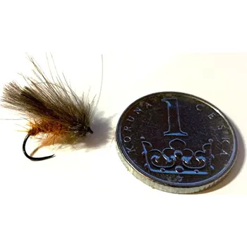 Umělá nástraha Slavíček muškaření Chrostík zrzavý vel.h.14