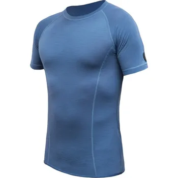 Pánská móda SENSOR MERINO AIR pánské triko kr.rukáv riviera blue Velikost: S