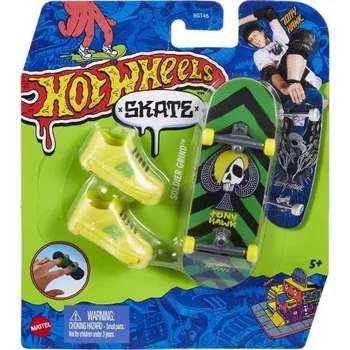 autíčko Hot Wheels Skate Fingerboard And Shoes Tony Hawk Soldier Grind