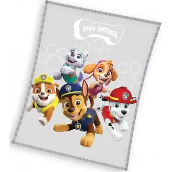 Dětská deka Carbotex Velká fleecová deka Paw Patrol Přátelé 150x200 cm