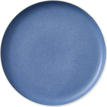 Servírovací stolek Studio Round Kameninový dezertní talíř North 21 cm White/Matte River