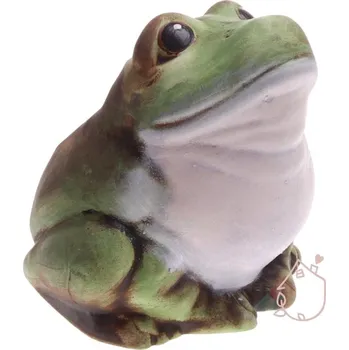 Zahradní dekorace Žába Běta keramická