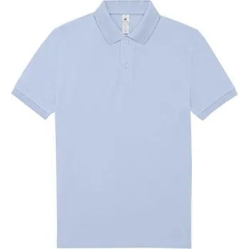 Pánské tričko B&amp;C Unisex polo triko PU424 Blush Blue XXL