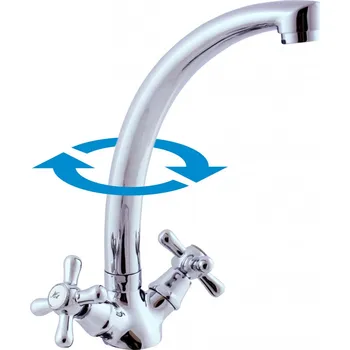 Vodovodní baterie Arttec Vodovodní baterie dřezová MORAVA, Barva: keramický vršek/chrom, Rozměr: 3/8''