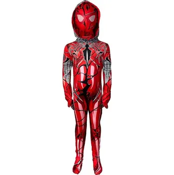 Karnevalový kostým Marvel a DC Dětský / Dospělý kostým - Spider-woman "Gwen" - Marvel Barva: Červená, Velikost: 140