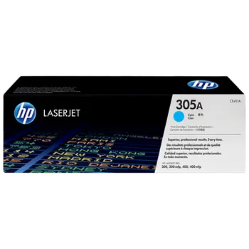 HP Toner č.305A LaserJet azurový, CE411A