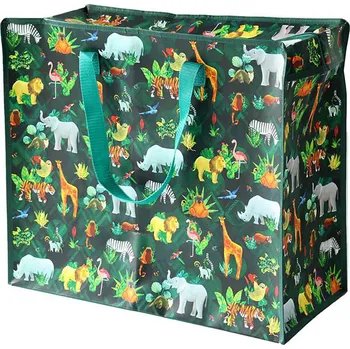 Nákupní taška Zvířecí království Velká taška - Prostorná taška s motivem zvířat